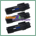 Kyocera Mita TK-1152 Black Compatible Toner Cartridge - 3 Piece Combo